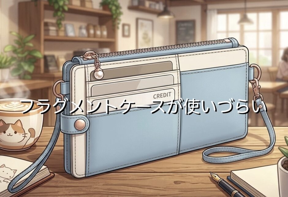 フラグメントケースが使いづらいからやめた人の心理3選！なぜ後悔したのか徹底解説