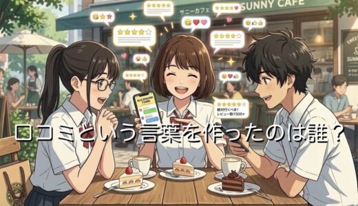 口コミという言葉を作ったとされる人物の職業は何？本当に評論家なのか徹底解説