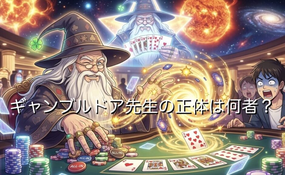 ギャンブルドア先生の正体は何者？ポーカーで12億稼いだ人物を徹底解説