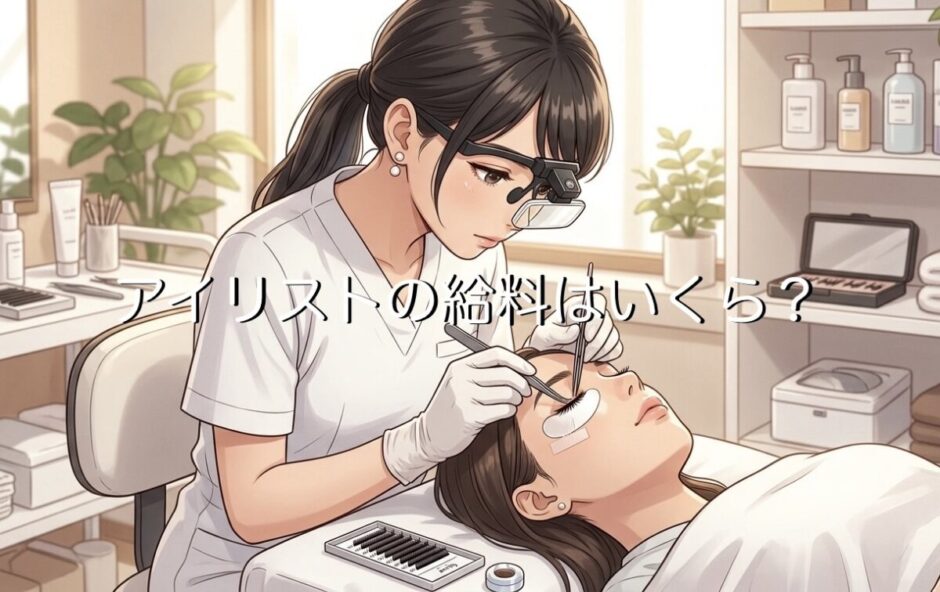 アイリストの給料は高い？低い？平均額や個人経営の年収も解説