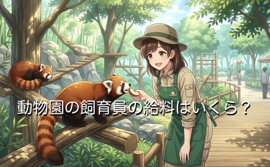 動物園の飼育員の給料は高い？手取りでいくらもらえるのか解説