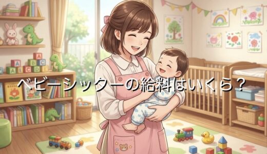 ベビーシッターの給料は平均いくら？時給の相場を徹底解説