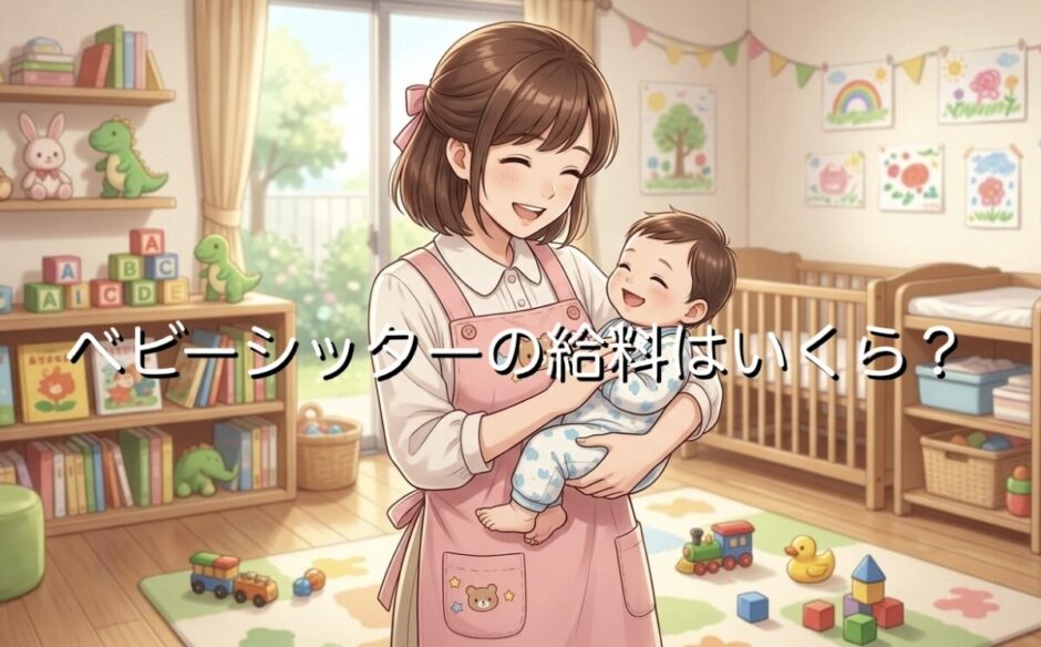 ベビーシッターの給料は平均いくら？時給の相場を徹底解説