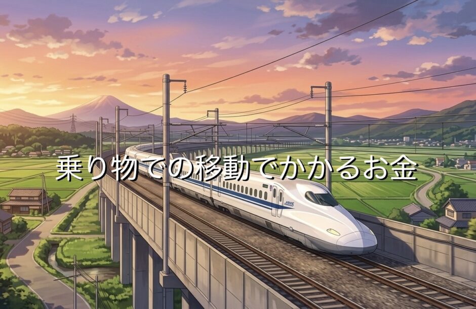 乗り物での移動にかかるお金を解説！主な移動手段と費用の目安を紹介
