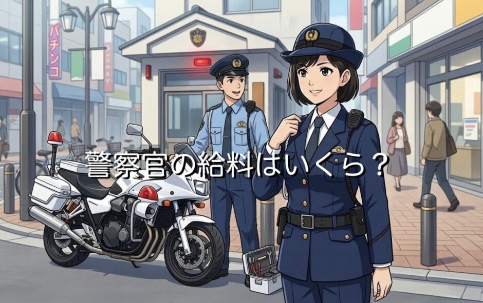 警察官の給料は安い？高い？リアルな年収や手取り額を徹底解説