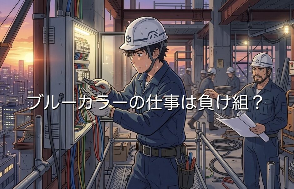 ブルーカラーの仕事は負け組？高収入？今後なくなるのか徹底解説