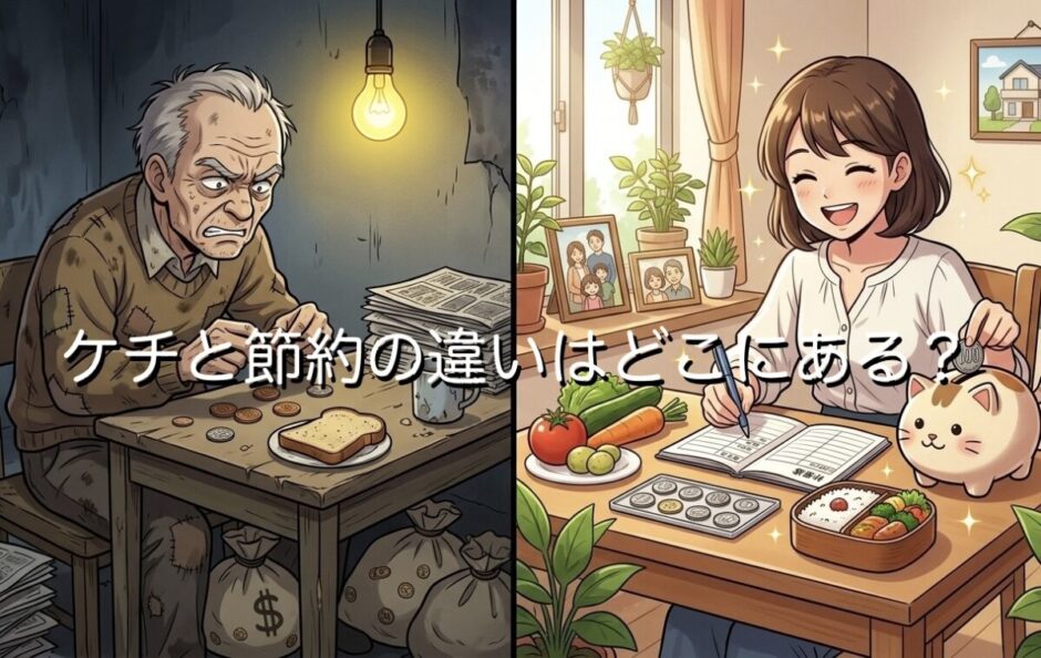ケチと節約の違いはどこにある？その境界線について徹底解説