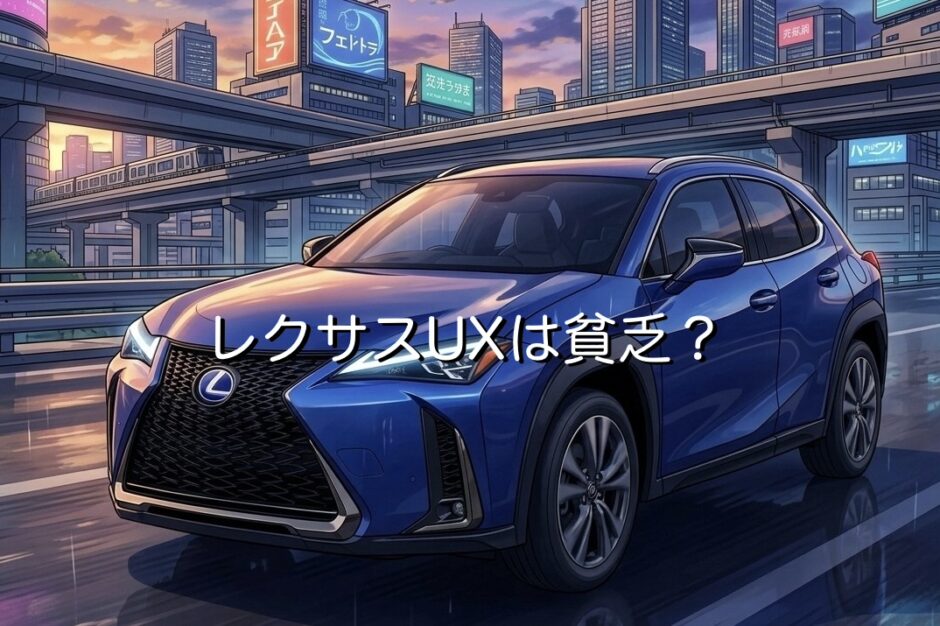 レクサスUXが貧乏と言われるのはなぜ？買う人は見栄っ張りで恥ずかしいのか解説
