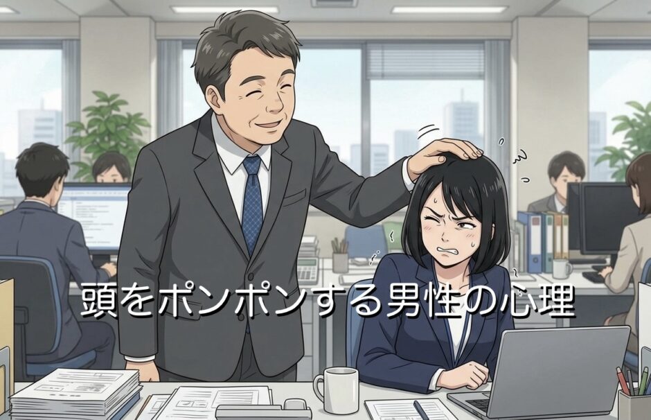 頭をポンポンする男性の心理！付き合っていないのになぜ？年上と年下で徹底解説