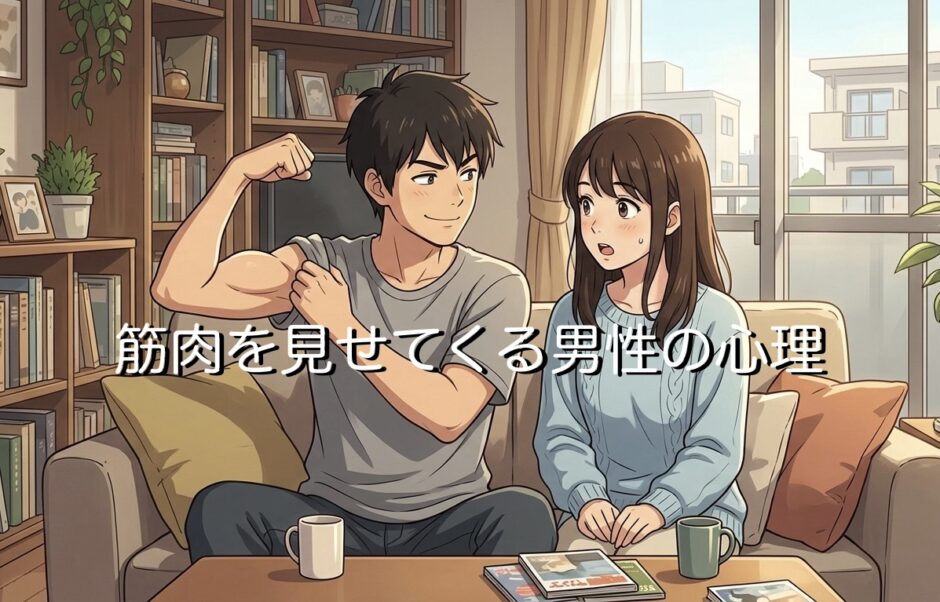 筋肉を見せてくる男性の心理！なぜ筋肉自慢アピールするのか徹底解説