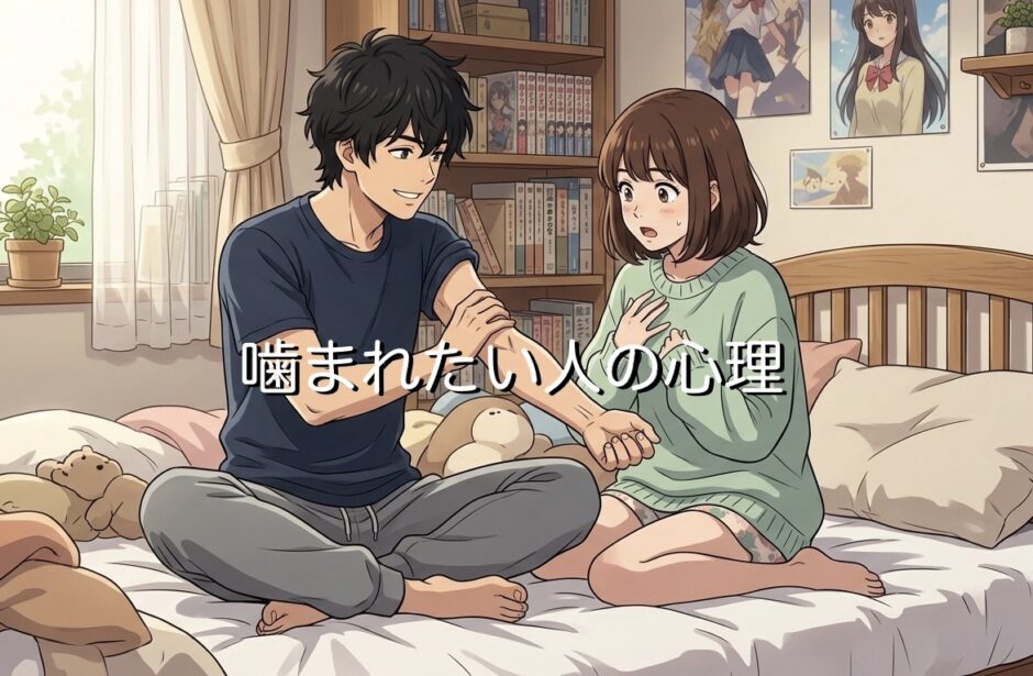 噛まれたい人の心理！どんな意味があるのか男性と女性で徹底解説