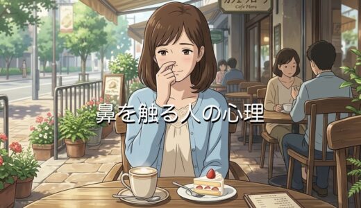 鼻を触る人の心理！相手が触るのは臭いのが原因？子供や男性と女性で徹底解説