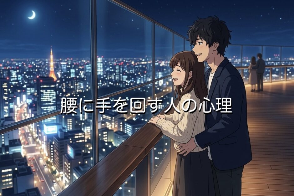 腰に手を回す人の心理！引き寄せる意味を男性と女性で徹底解説