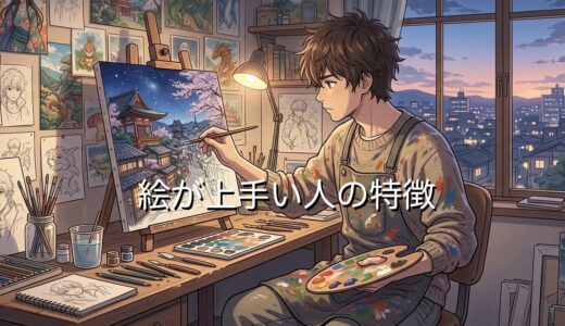 絵が上手い人の特徴！なぜ頭おかしいと言われる？男性と女性の性格を徹底解説