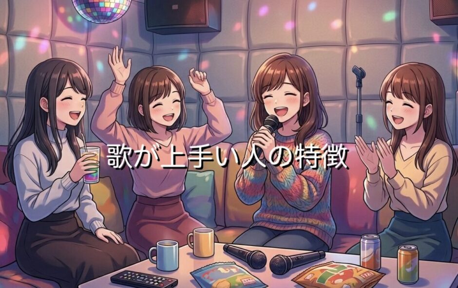 カラオケで歌が上手い人の特徴！生まれつきで頭がいいから？男性と女性で徹底解説