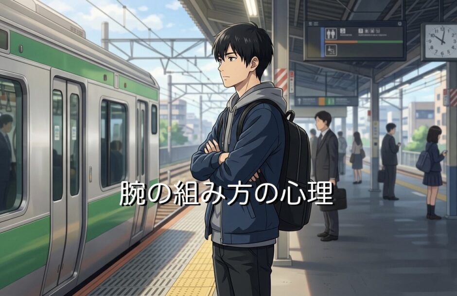 腕の組み方の心理！左が上と右が上で性格が分かる？男性と女性で徹底解説