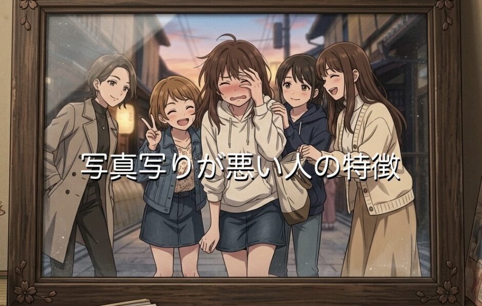 写真写りが悪い人の特徴！実物は可愛いのになぜ？写りが良い人との差も徹底解説