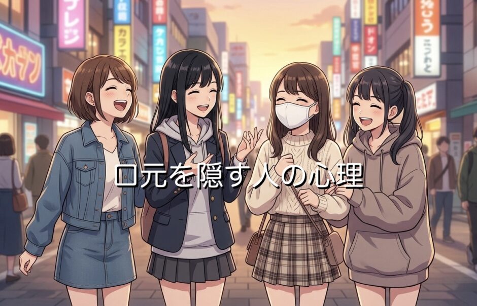 口元を隠す人の心理！マスクや写真撮影時など男性と女性で徹底解説