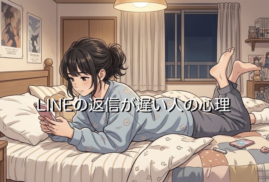 LINEの返信が遅い人の心理3選！脈ありか脈なしか男性と女性で徹底解説