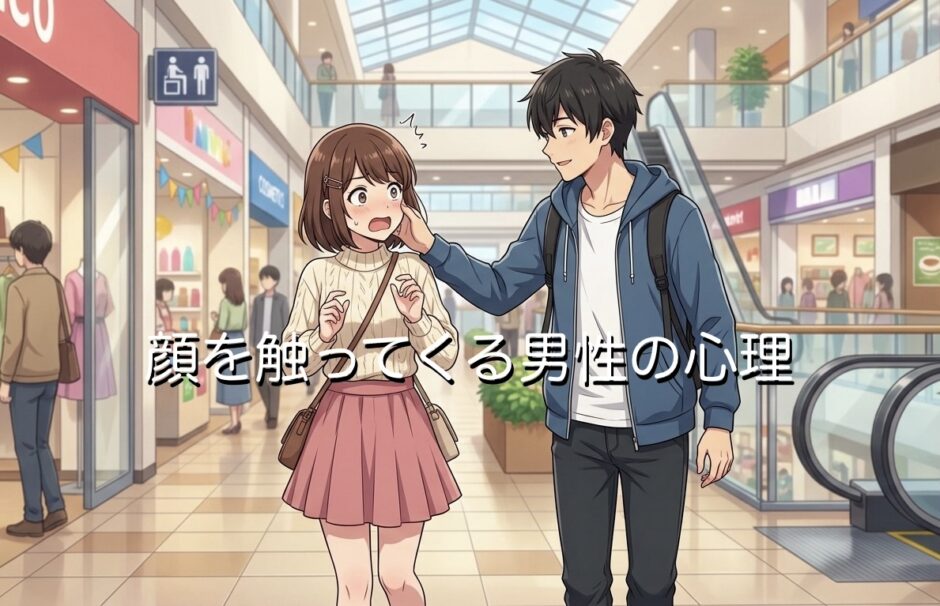 顔を触ってくる男性の心理！なぜ付き合ってないのにほっぺを触るのか徹底解説