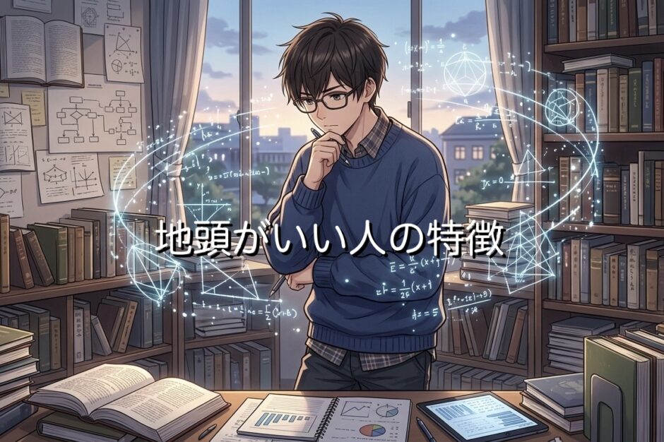 地頭がいい人の特徴！なぜ地頭がいいと言われる？男性と女性で徹底解説