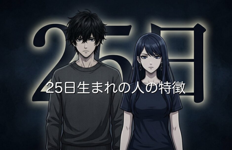 25日生まれの人の特徴！ミステリアスでモテる人が多い？男性と女性で徹底解説