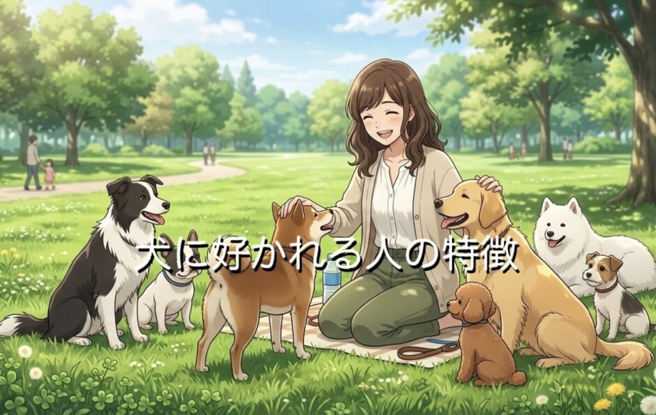 犬に好かれる人の特徴！体臭や異性にモテるオーラがある？男性と女性で徹底解説