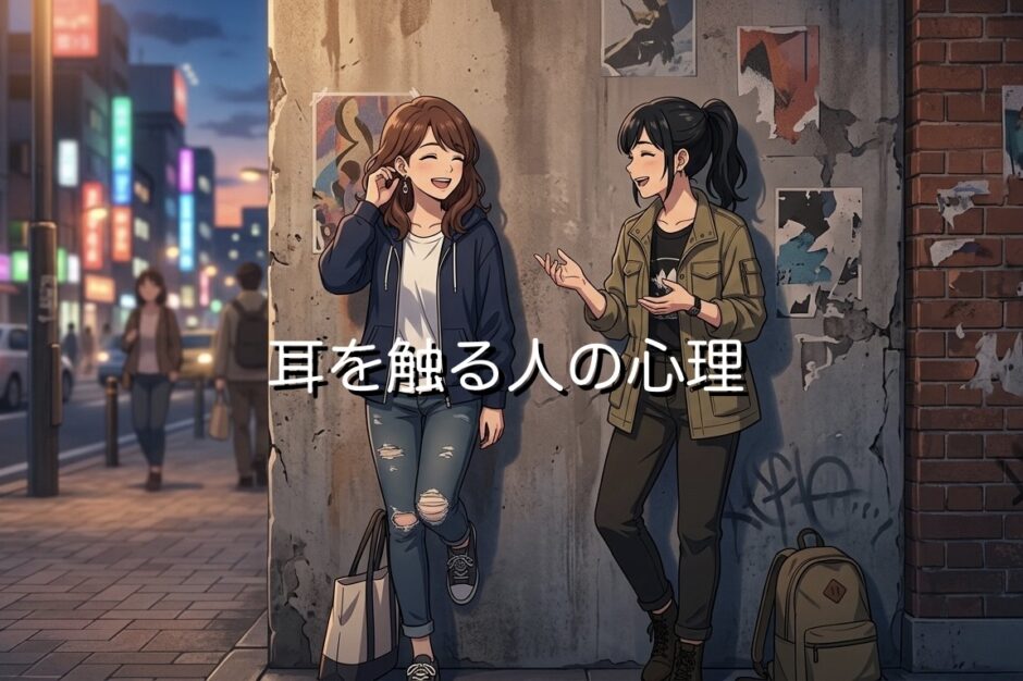 耳を触る人の心理！恋愛ではどんな意味がある？男性と女性で徹底解説