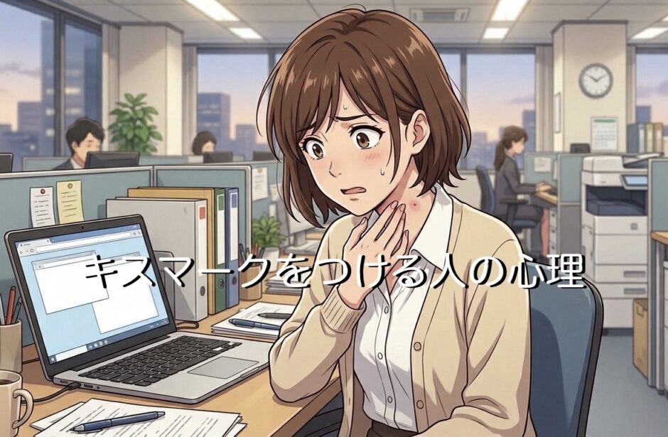 キスマークをつける人の心理！付き合ってない場合の意味は？男性と女性で徹底解説