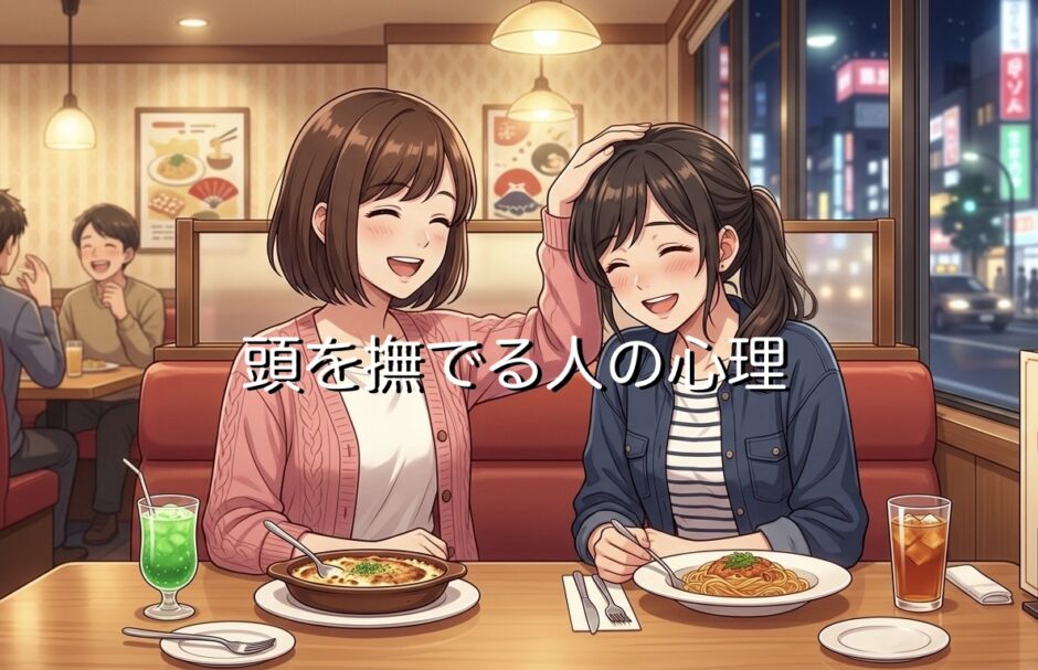 頭を撫でる人の心理！同性の場合や男性と女性で徹底解説