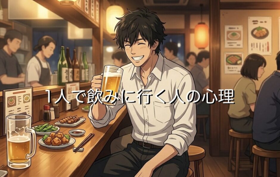 1人で飲みに行く人の心理！飲み歩くのが好きな理由を男性と女性で徹底解説