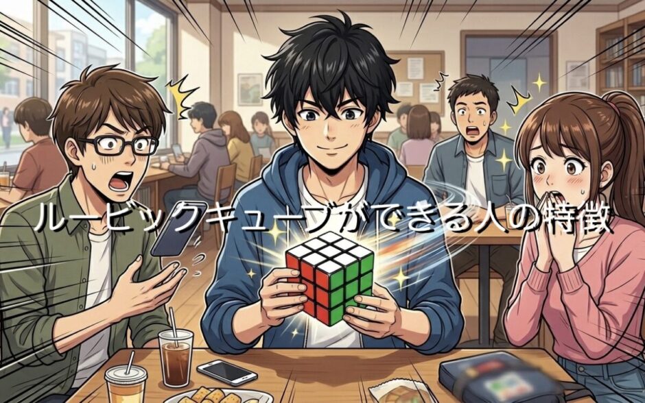 ルービックキューブができる人の特徴！職業や男性と女性で徹底解説