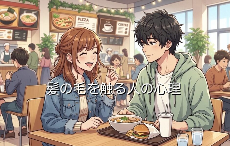 髪の毛を触る人の心理！会話中に触るとどんな意味があるのか男性と女性で徹底解説