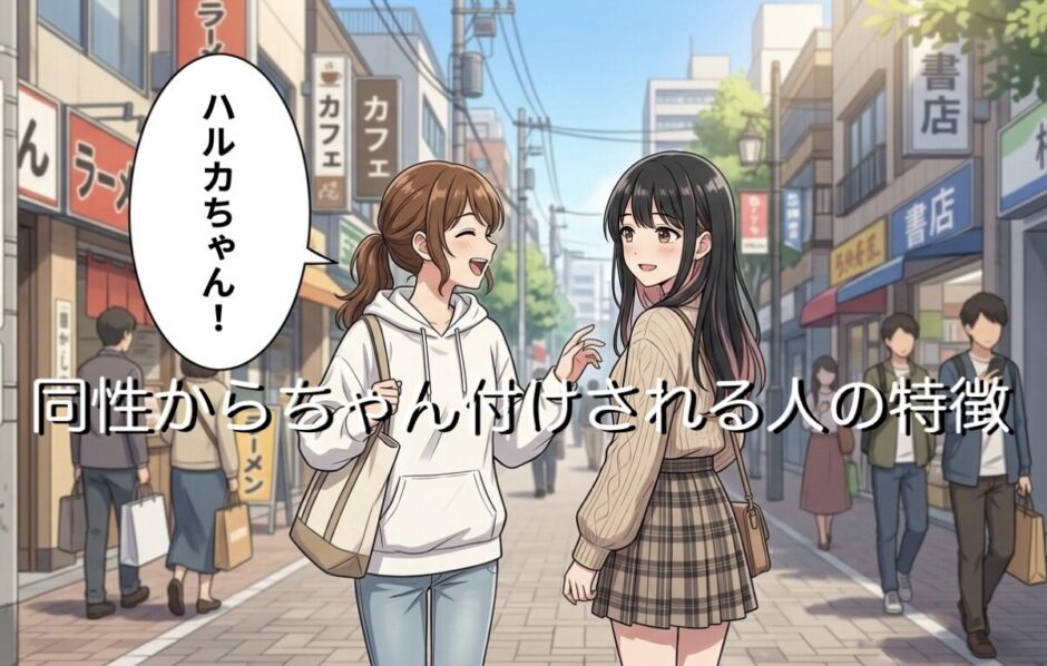 同性からちゃん付けされる人の特徴！呼ばれるのは嬉しい？男性と女性で徹底解説