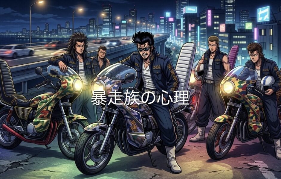 暴走族の心理！なぜ夜中に騒音で走る？承認欲求が目的なのか徹底解説