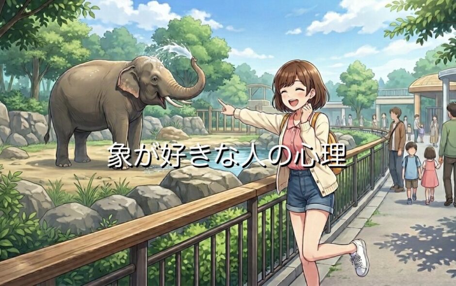象が好きな人の心理！どんな性格をしているのか男性と女性で徹底解説