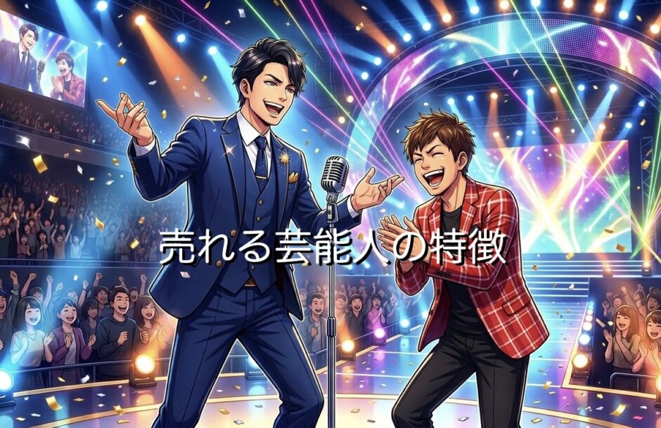 売れる芸能人の特徴！芸能界で成功する人の共通点を男性と女性で徹底解説