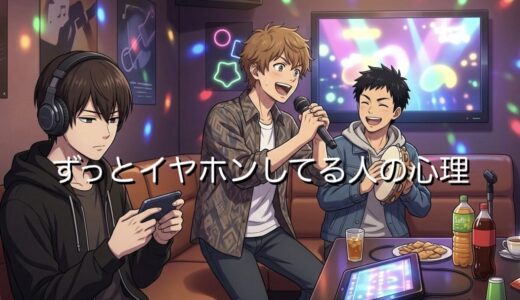 ずっとイヤホンしてる人の心理！同じ部屋にいるのになぜ？男性と女性で徹底解説