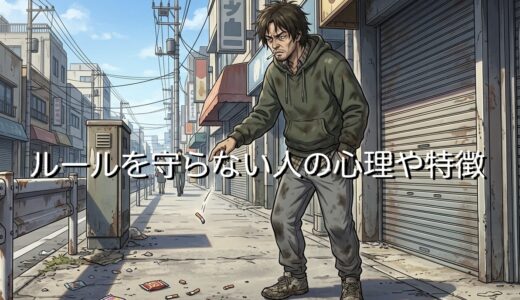 ルールを守らない人の心理や特徴！逆ギレする性格？イライラする時の対処法も紹介