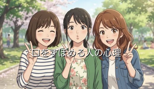 口をすぼめる人の心理！アヒル口は無意識の癖？写真で唇を突き出す男性と女性を徹底解説