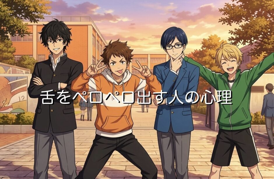 舌をペロペロ出す人の心理！写真で舌を出すのはなぜ？男性と女性で徹底解説