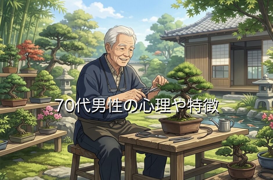 70代男性の心理や特徴！恋愛でしつこい？どんな女性を好むのか徹底解説