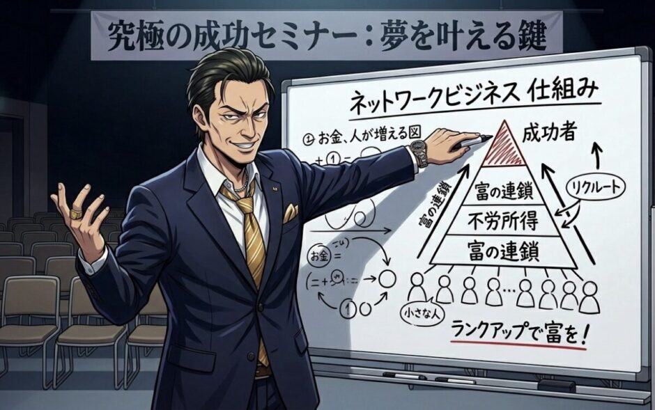 ネットワークビジネスをやってる人の特徴！成功者の末路は？男性と女性で徹底解説