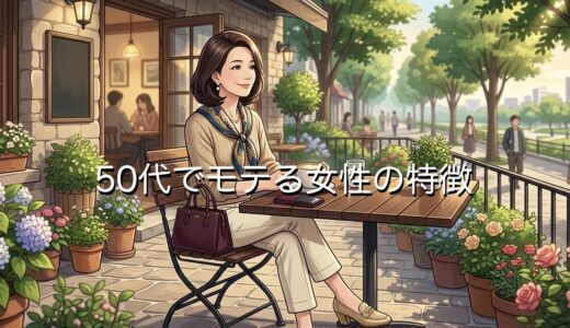 50代でモテる女性の特徴！既婚でも魅力のあるかわいい人を徹底解説