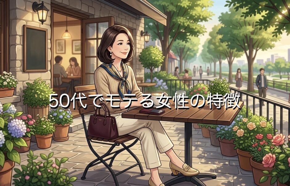 50代でモテる女性の特徴！既婚でも魅力のあるかわいい人を徹底解説