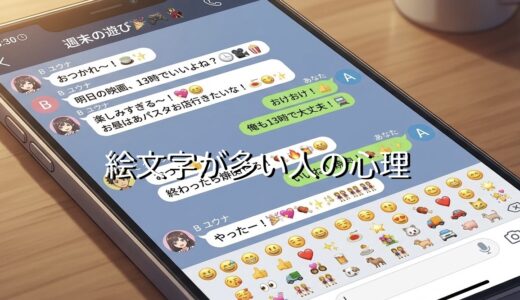 絵文字が多い人の心理！連続でたくさん使う人はうざい？男性と女性で徹底解説