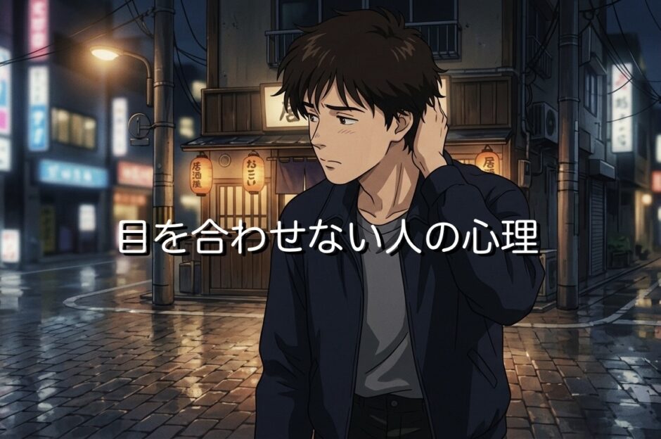 目を合わせない人の心理！職場だと嫌いで拒絶されてる？男性と女性で徹底解説