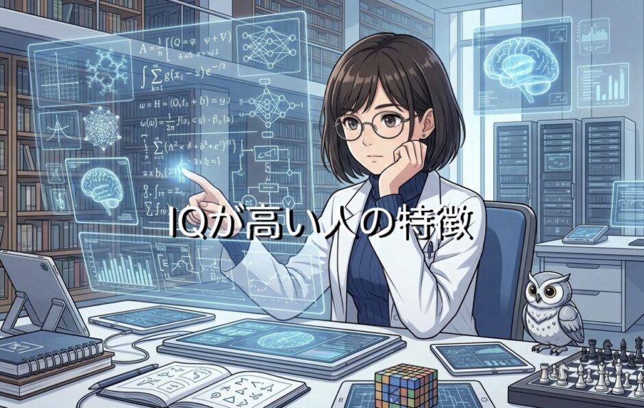 IQが高い人の特徴！普通の人との違いは？顔の特徴や生きづらいのか男性と女性で解説