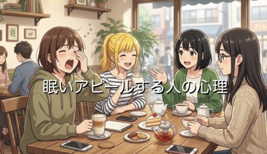 眠いアピールする人の心理！LINEで眠いと言うのは脈あり？男性と女性で徹底解説