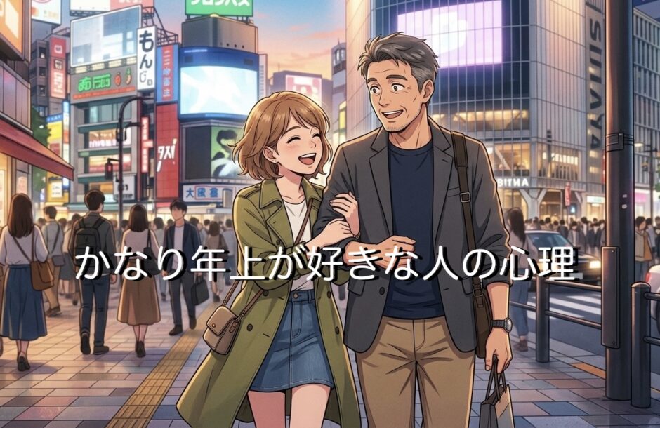 かなり年上が好きな人の心理！愛情不足だった家庭環境が原因？男性と女性で解説